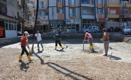 Yeni semt pazarının ilk betonu döküldü