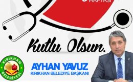 BAŞKAN YAVUZ; “TÜM İNSANLIĞA SAĞLIKLI VE HUZURLU BİR YAŞAM DİLERİM”