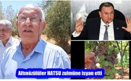 Altınözülüler HATSU zulmüne isyan etti