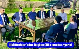 Ülkü Ocakları’ndan Başkan Gül’e nezaket ziyareti