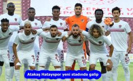 Atakaş Hatayspor yeni stadında galip