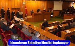 İskenderun Belediye Meclisi toplanıyor