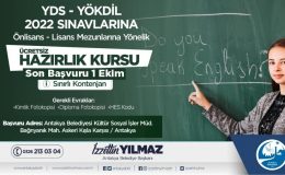 Antakya Belediyesi’nden ücretsiz YDS – YÖKDİL hazırlık kursu