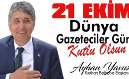 Başkan Yavuz: “21 Ekim Dünya Gazeteciler Günü kutlu olsun”