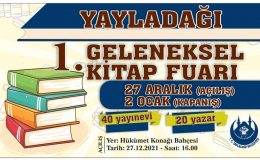 Başkan Yalçın’dan kitap fuarına davet