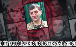 ŞEHİT FETHİ SEKİN’İN İNTİKAMI ALINDI