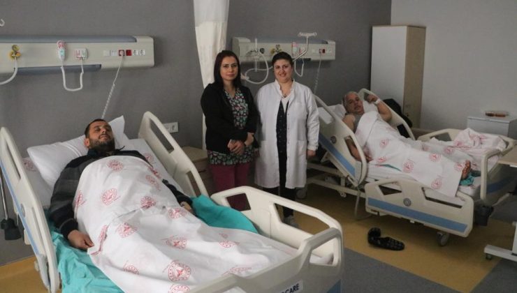 Açılışını Cumhurbaşkanı Erdoğan’ın yaptığı hastanede ilk anjiyo gerçekleştirildi