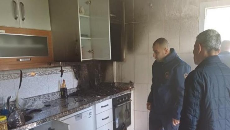 Hassa’da bir evde yangın çıktı