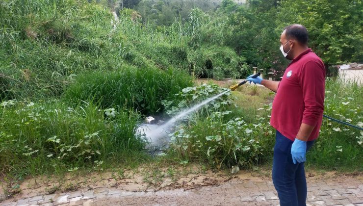 68 ARAÇLIK İLAÇLAMA FİLOSU TÜM ŞEHİRDE HİZMET VERİYOR