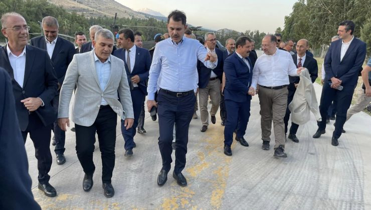 BAKAN MURAT KURUM HATAY’DA