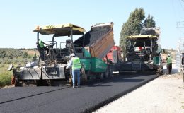 YOL ÇALIŞMALARI ARALIKSIZ SÜRÜYOR