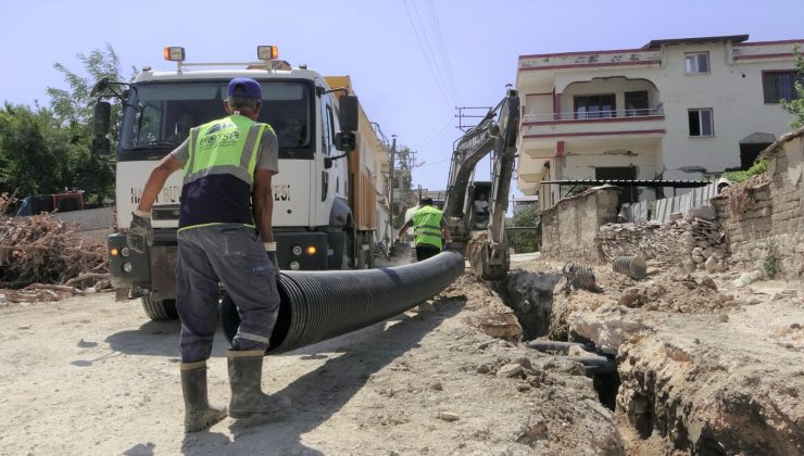 ALTINÖZÜ ALTINKAYA’YA YENİ ALTYAPI İNŞASI