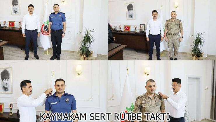 KAYMAKAM SERT RÜTBE TAKTI