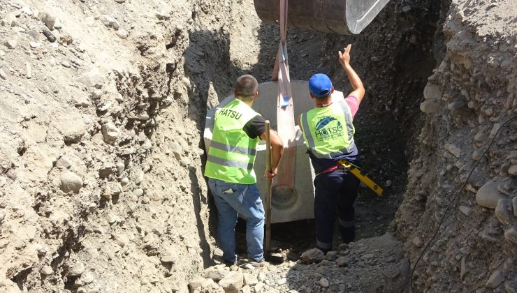 HATSU’DAN NUMUNE EVLER’E ATIK SU HATTI