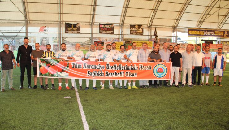 DÖRTYOL’DA ‘ALTIN MANDARİN HASAT FUTBOL’ TURNUVASI BAŞLATILDI  