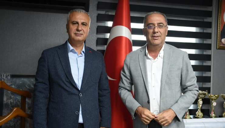 MÜDÜR TÜRKMEN’DEN BAŞKAN YAPAR’A ZİYARET