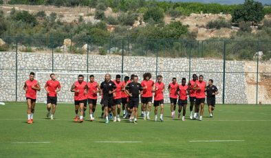 HATAYSPOR’DA ALANYA MAÇI HAZIRLIKLARI SÜRDÜ