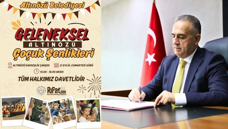 BAŞKAN SARI’DAN ÇOCUK ŞENLİĞİNE DAVET