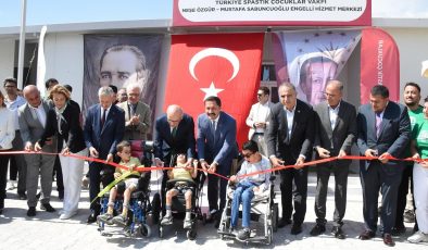 HATAY’DA ENGELLİ HİZMET MERKEZİ AÇILDI