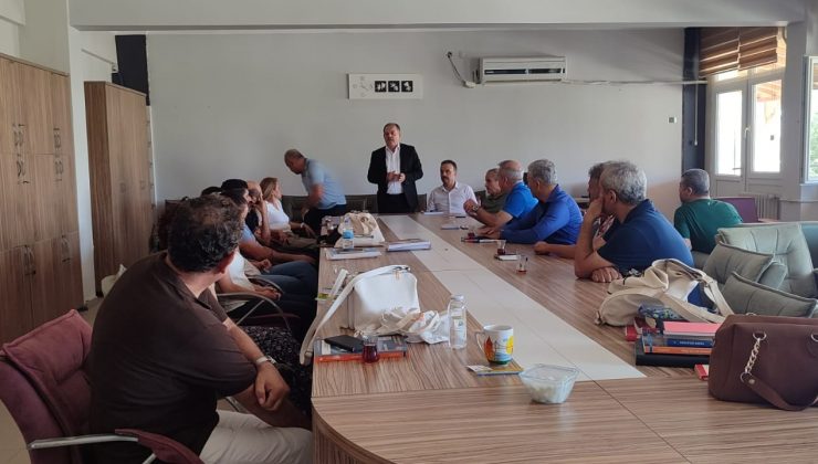 BAYRAKDAR’DAN HATAY FEN LİSESİ’NE ZİYARET