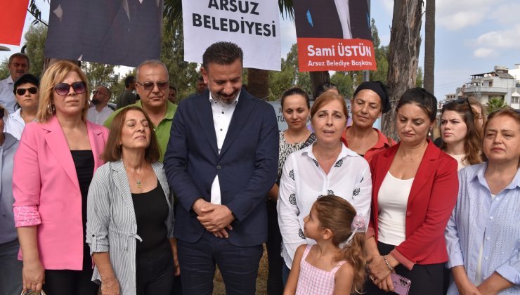 BAŞKAN ÜSTÜN, “HER TÜRLÜ ŞİDDETİN KARŞISINDAYIZ”