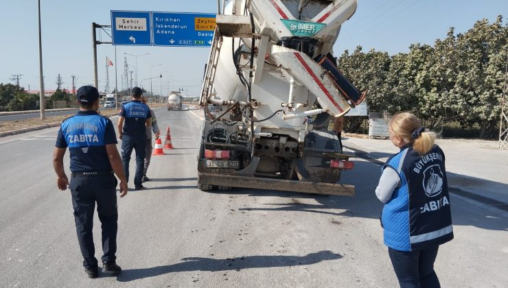 BAŞKAN ÖNTÜRK MİKSER ŞOFÖRÜNÜ VE FİRMALARI UYARDI!