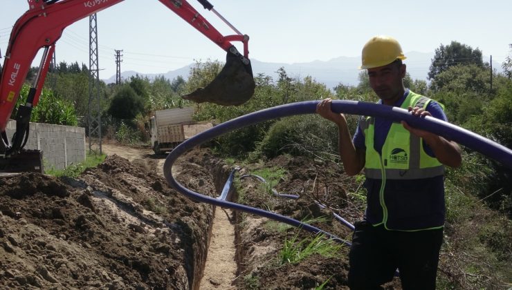 DEFNE ÇÖKEK’TE 12 YILLIK SU SORUNU ÇÖZÜLDÜ