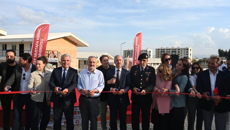 HATAY MKÜ’DE 100. YIL KÖYÜNÜN 1. FAZI TÖRENLE AÇILDI