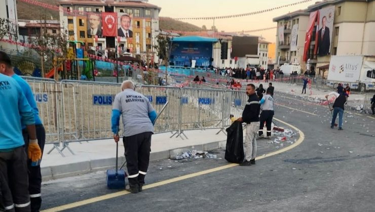 BAŞKAN YAPAR TEMİZ ANTAKYA İÇİN SAHADA