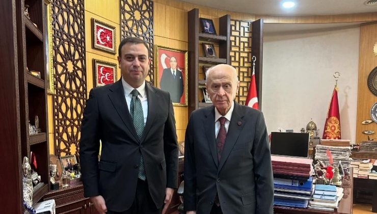 TİMUR ŞAŞMAZ, BİLGE LİDER BAHÇELİ’Yİ ZİYARET ETTİ