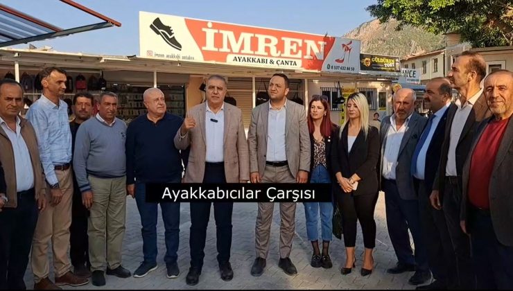 GÜZELMANSUR’DAN AYAKKABICI ESNAFA ZİYARET