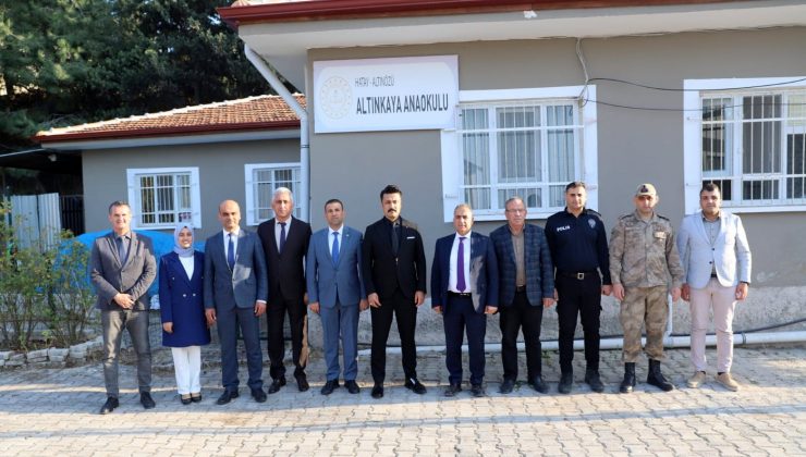 ALTINÖZÜ’NÜN İLK VE TEK ORMAN OKULU: “ALTINKAYA ANAOKULU”