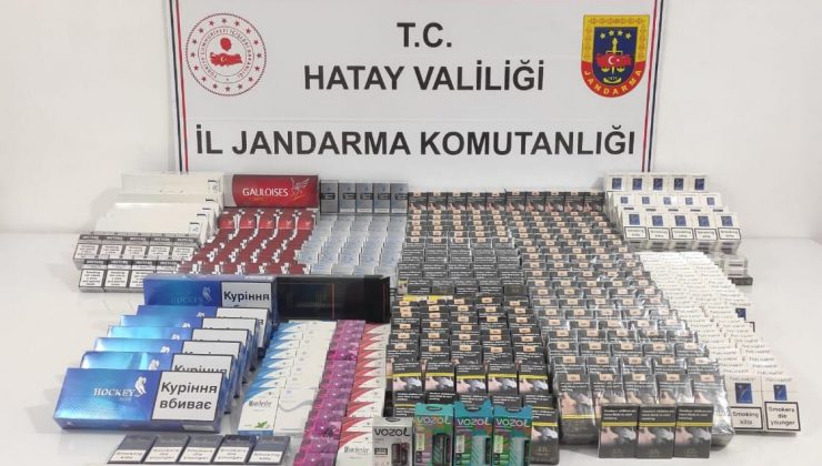 HATAY’DA KAÇAKÇILIK OPERASYONU: 31 ŞÜPHELİ YAKALANDI