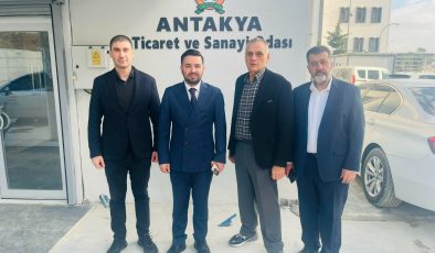 AK PARTİLİLERDEN ATSO’YA ZİYARET