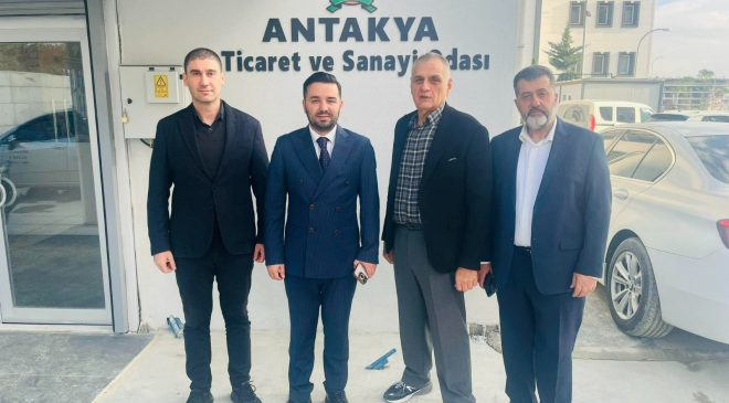 AK PARTİLİLERDEN ATSO’YA ZİYARET