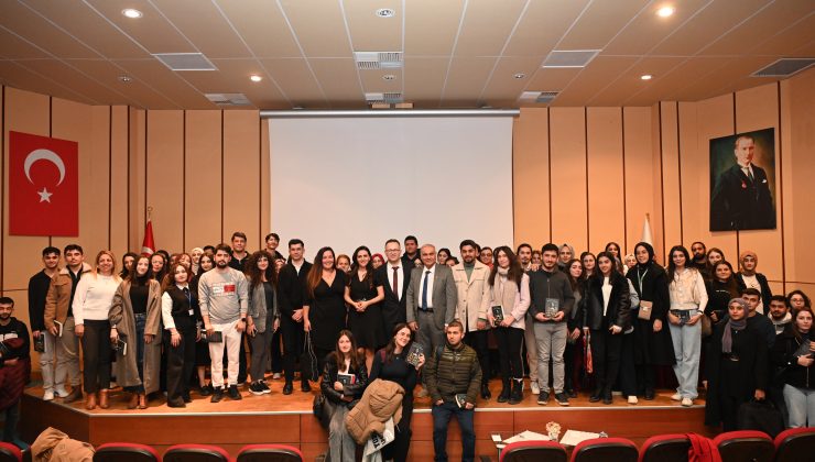 HATAY MKÜ, LİDER KADIN ÖDÜLLÜ DİLEK LİVANELİ’Yİ AĞIRLADI