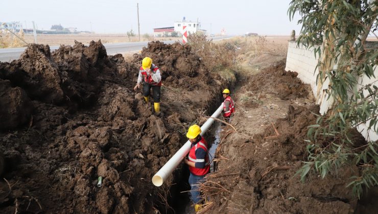 REYHANLI’DA 10 MAHALLENİN SU İLETİMİ GÜÇLENİYOR