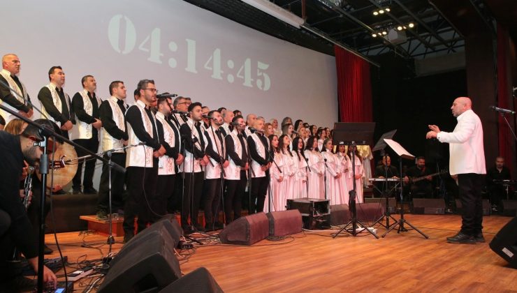 ANTAKYA MEDENİYETLER KOROSU KONSERLERİN FİNALİNİ HATAY’DA YAPTI