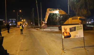 HBB’DEN İSKENDERUN TRAFİĞİNİ RAHATLATAN PROJE