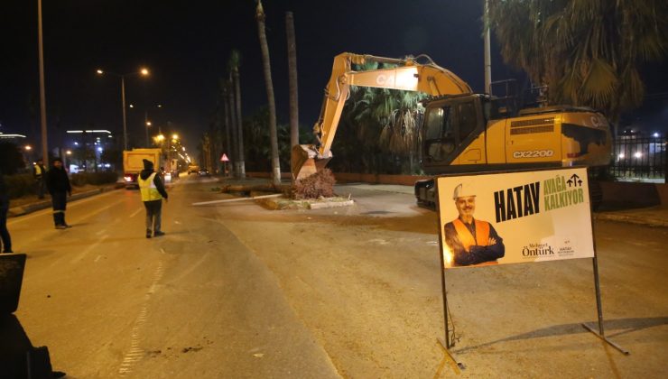 HBB’DEN İSKENDERUN TRAFİĞİNİ RAHATLATAN PROJE