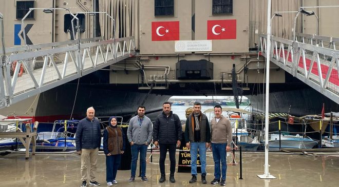 OKULA DÖNÜŞTÜRÜLEN RAUF BEY GEMİSİ’NDE EĞİTİM SÜRÜYOR