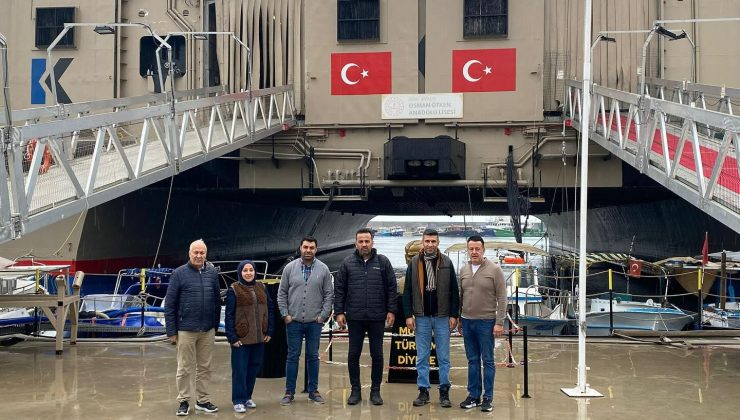 OKULA DÖNÜŞTÜRÜLEN RAUF BEY GEMİSİ’NDE EĞİTİM SÜRÜYOR