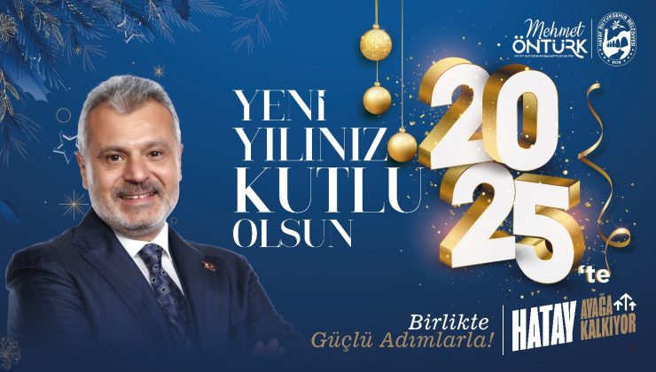 BAŞKAN ÖNTÜRK’ÜN YENİ YIL MESAJI