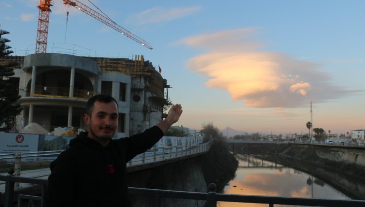 HATAY’DA MERCEK BULUTLARI GÖRSEL ŞÖLEN SUNDU