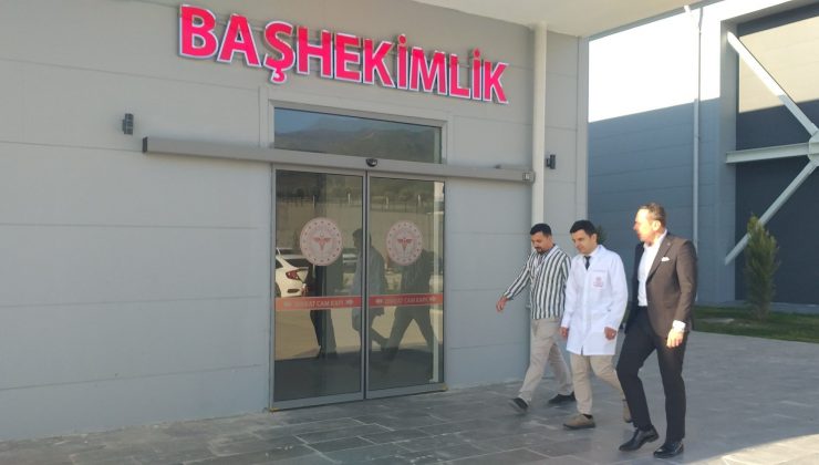 ERZİN DEVLET HASTANESİ HASTA KABULÜNE BAŞLADI  