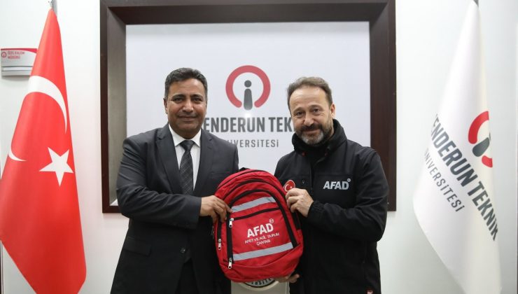 AFAD HATAY İL MÜDÜRÜ BAYINDIR’DAN İSTE’YE ZİYARET