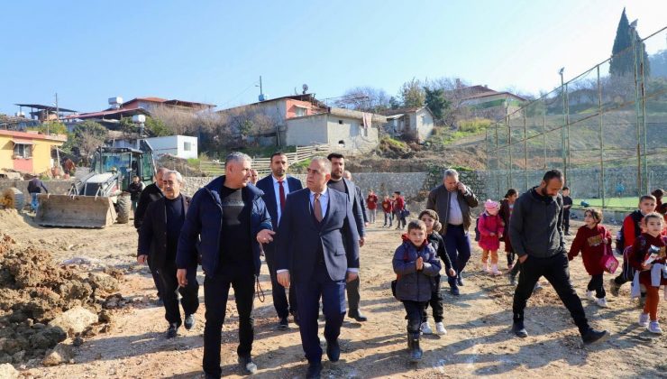 BAŞKAN SARI, ALTINKAYA MAHALLESİ’NDE SALON PROJESİNİ İNCELEDİ