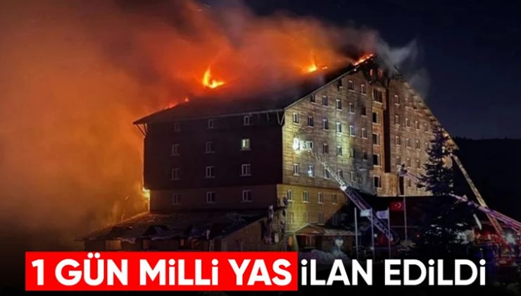 ERDOĞAN: 1 GÜNLÜK MİLLİ YAS İLAN EDİLDİ