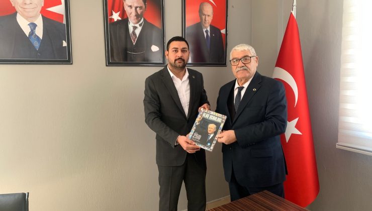 ÜLKÜCÜLERDEN MHP KIRIKHAN’A TEBRİK ZİYARETİ