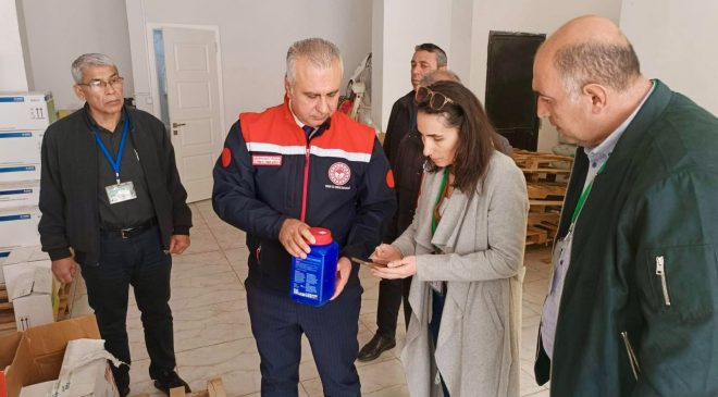 HATAY’DA GÜBRE SATIŞI YAPAN FİRMALAR DENETLENDİ